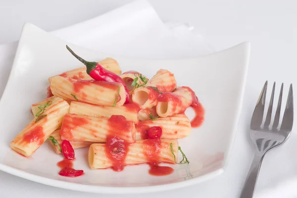 Rigatoni Chilli — Stock Photo, Image