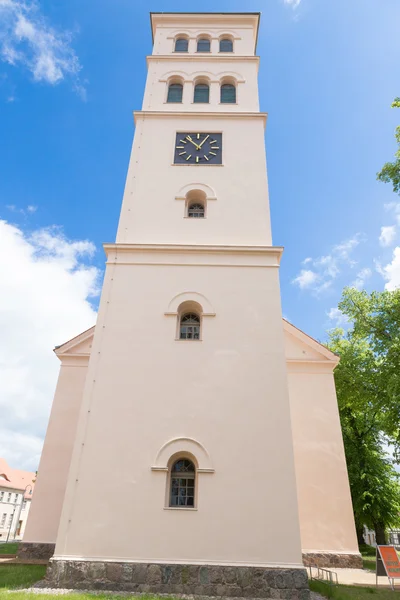 Igreja fachada liebenwalde — Fotografia de Stock