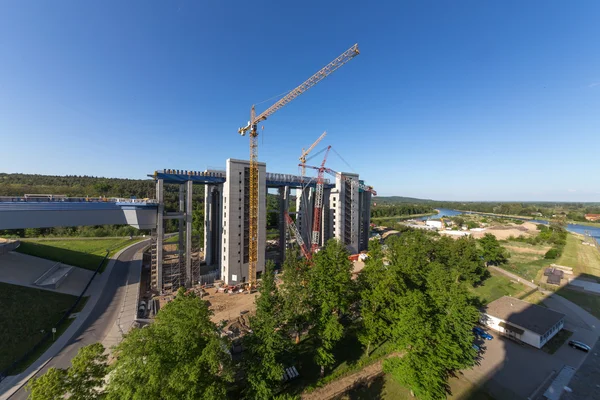 Total chantier Niederfinow — Photo