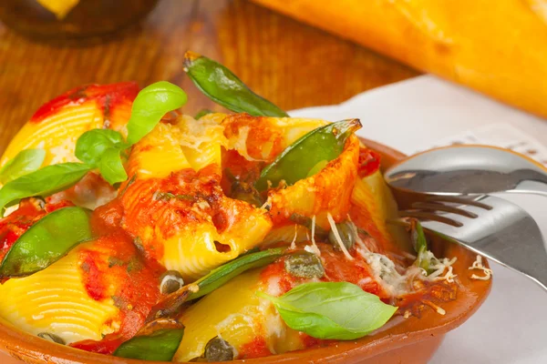 Tomato pasta — Stock Photo, Image