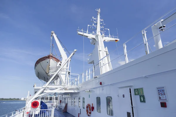 Ferry ship deck — Stock Photo, Image