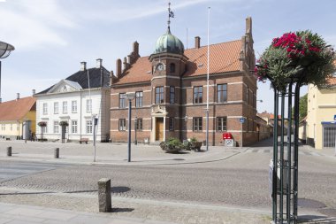 Town Hall in Stege clipart