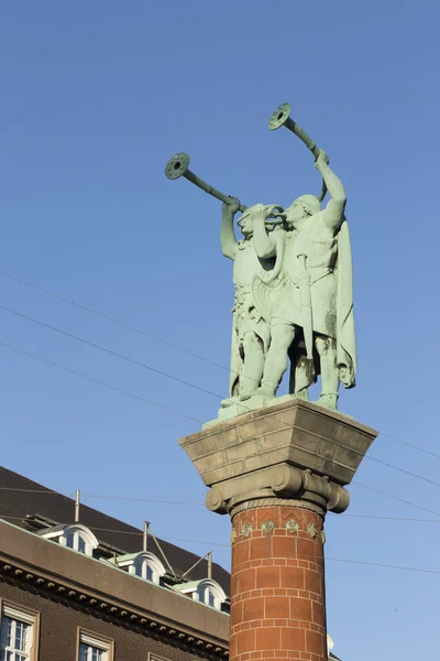 Lur gracz statua — Zdjęcie stockowe