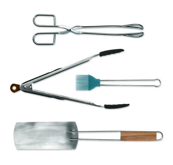 Conjunto de ferramentas de churrasco — Fotografia de Stock