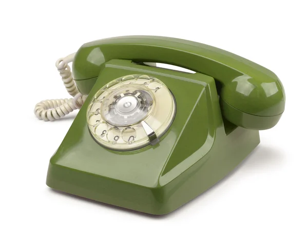 Vintage telephone isolated — Stock Photo, Image