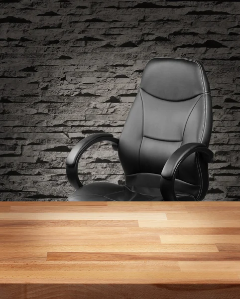 Chaise exécutive dans le concept d'entreprise de bureau de luxe — Photo