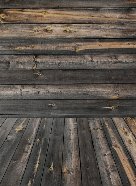 Oude verweerde plank hout product foto sjabloon — Stockfoto