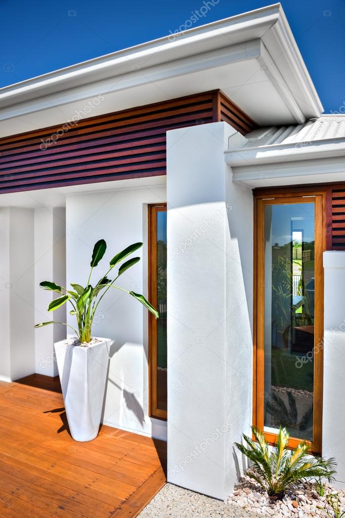 Modern House Front View