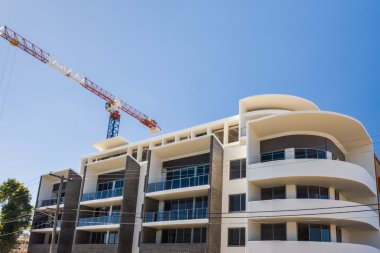 büyük bina doluluk için hazır bitmiş