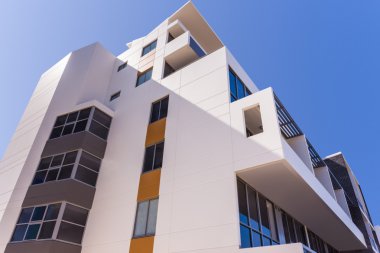 Arama açılı görünüş konut kompleksi
