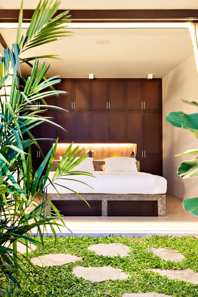 Luxury Bedroom which exposed to the outside garden area