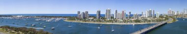 Avustralya Sörfçüler Cenneti 'nin tam panoraması