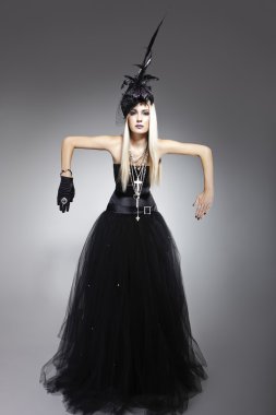 Bohem bir elbise modeli