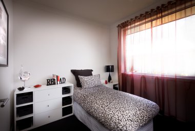 Bir güzel şık romantik yatak odası yastıkları/yastık koyun