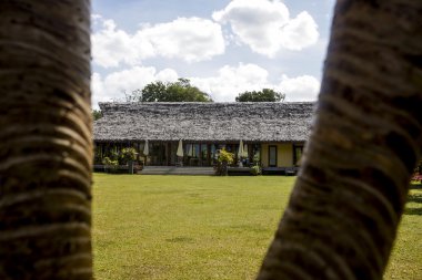 Güzel bir ev dışında yer alan