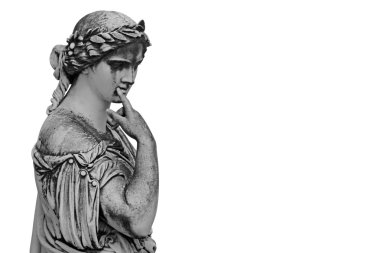 Achillion'ın bahçesinde, Corfu heykel