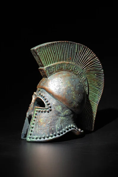古代希腊头盔 — 图库照片