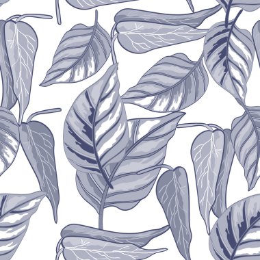 Tropik tropikal ile sorunsuz arka plan bırakır