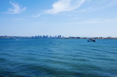 San diego manzarası ve sahil