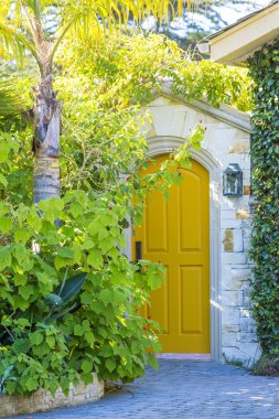 Ahşap kapı ve peyzaj tasarım