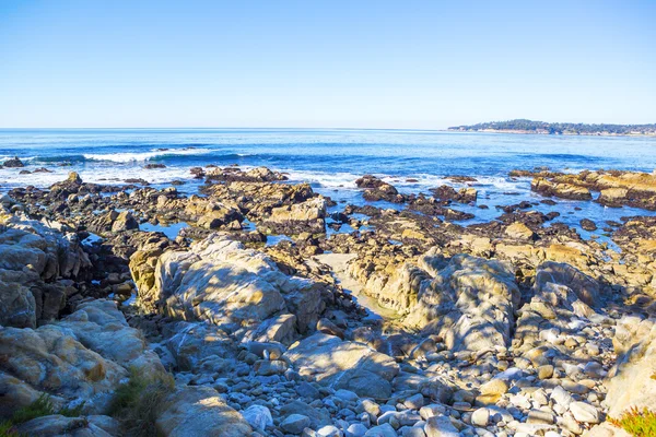 Stones ocean beach — Stock Photo, Image