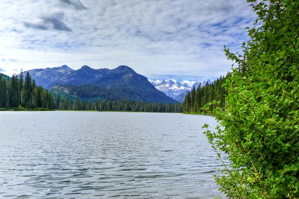 Paenic Mountain lago verde con acqua trasparente — Foto Stock