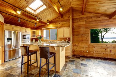 Mutfak granit tezgah üstü ile