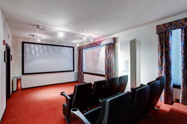 ev tv film sinema eğlence odası iç 