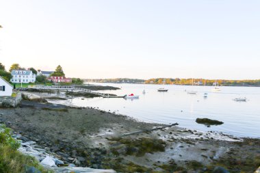 New Castle, Portsmouth Piscataqua Nehri'nin görünümü