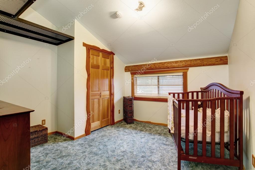 Log Cabin Baby Cribs Interior Of Nursery Room With Baby Crib In