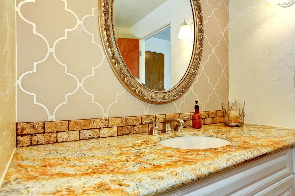 Bathroom Vanity Cabinet With Granite, Luxury Bathroom Vanity Cabinets