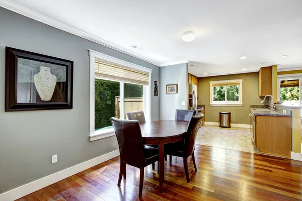 Dining area with window — Stock Photo, Image