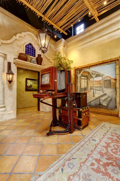 Ausstellung in der historischen Stätte des Mormonenbataillons, San Diego — Stockfoto