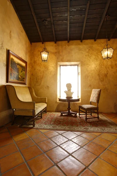 Antique room in Mormon Battalion Historic site, San Diego. — Stock Photo, Image