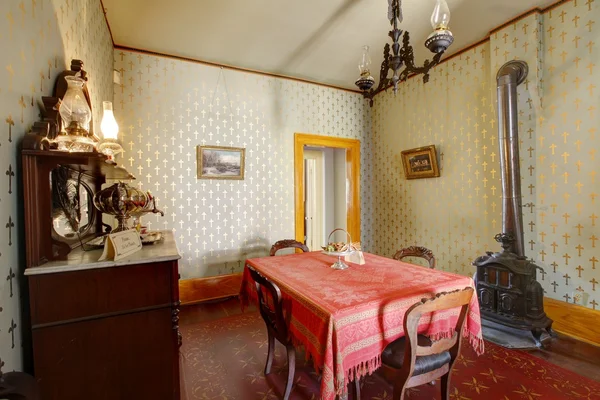 Room in Whaley House Museum, old town of San Diego — Stock Photo, Image