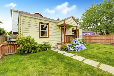 ev exterio kahverengi trim