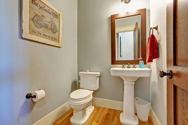 Restroom interior in light tone — Stock Photo, Image