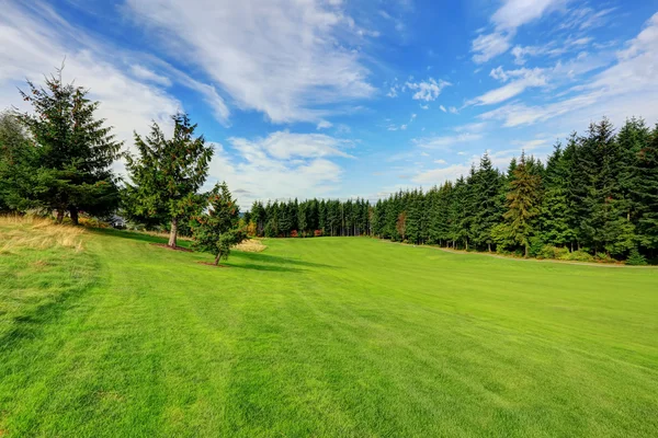 Beautiful landscape in evergreen Washington state. Late summer — Stock Photo, Image