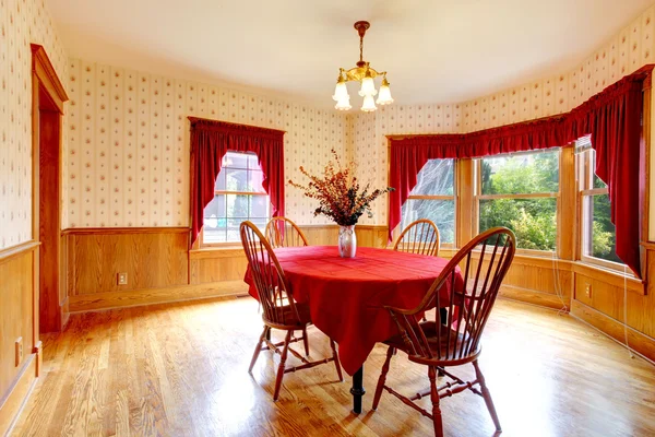 Dining room in old house — Stock Photo, Image