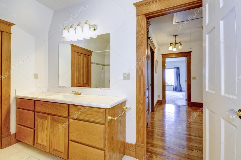 Maple Bathroom Vanity Cabinet Stock Photo Iriana88w 59509737
