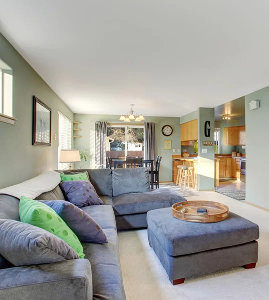 Classic living room with carpet. — Stock Photo, Image