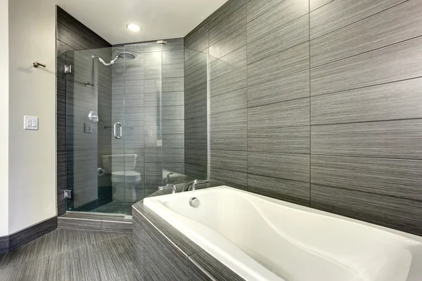 Mimořádně krásná a moderní koupelna. — Stock fotografie