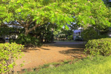 garaj ve otopark hawaiian evde.