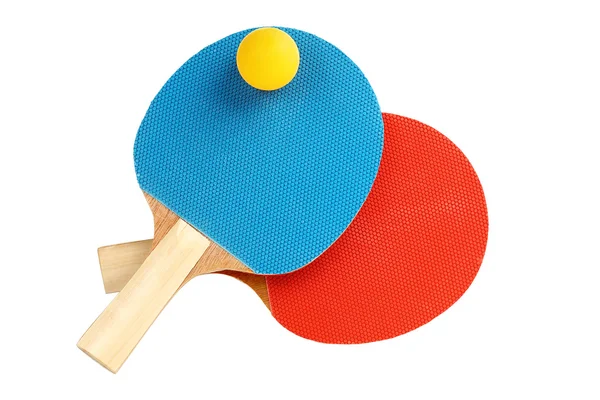 Raquetes de ping pong — Fotografia de Stock