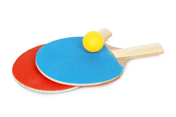 Ping pong racketar — Stockfoto