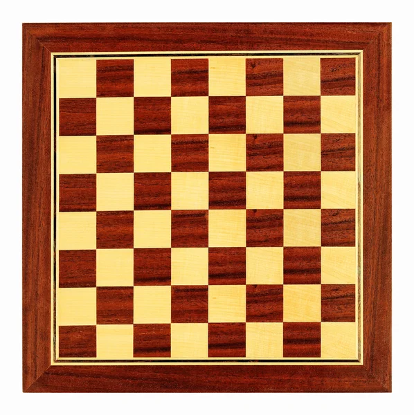 Chess board isolated — Stock Photo, Image