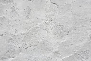 boyalı beyaz beton duvar, soyut arkaplan pürüzlü yüzey