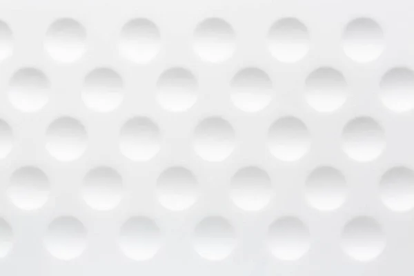 White Plastic Background Circles Light — Stock Photo, Image