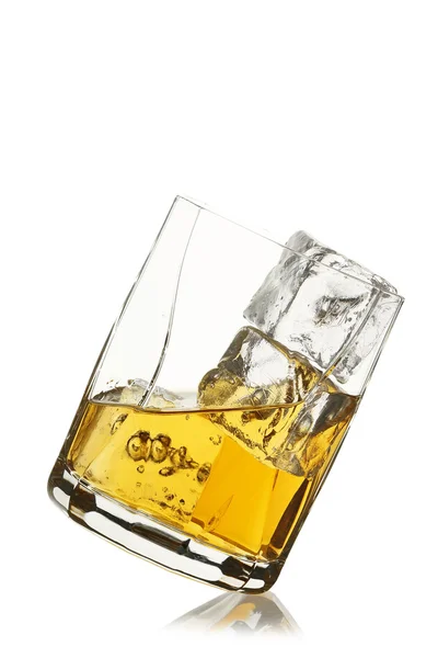 Whisky glas — Stockfoto