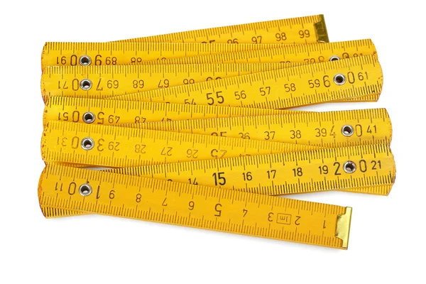 Carpenter's ruler — Stock Photo, Image